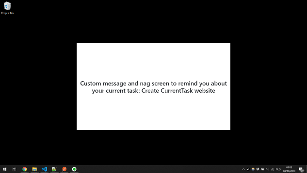Nagging with ok status